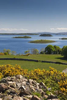 Images Dated 15th May 2016: Ireland, County Galway, Cong, elevated springtime landscape