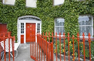 County Mayo Prints: Ireland, County Mayo, Westport, red door