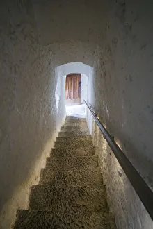 Republic Prints: Ireland, County Tipperary, Cahir, Cahir Castle, 12th century, castle stairs