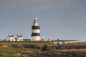 Images Dated 30th May 2016: Ireland, County Wexford, Hook Peninsula, Hook Head, Hook Head LIghthouse, sunset
