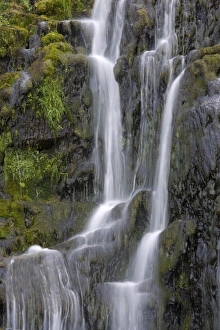Donegal Prints: Ireland, Donegal. View of Assarnacally Waterfall