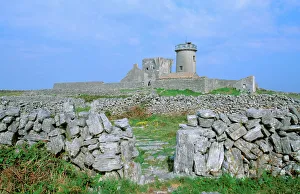 Ireland, Inishmore, Aran Island, Dun Aengus Fort