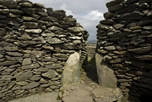 Dingle Prints: IRELAND, Kerry, Dingle Peninsula. Ancient Beehive Huts