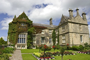 Images Dated 27th July 2009: IRELAND, Kerry, Killarney National Park. Muckross House. Formal walled garden