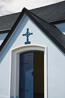 Images Dated 20th June 2007: Ireland, Newfield. Church doorway