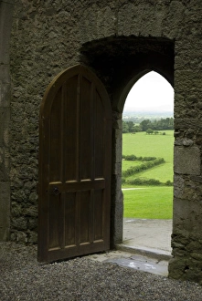 Images Dated 26th July 2009: IRELAND, Tipperary, Cashel. Doorway, Rock of Cashel