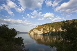 Iron Gate, Portile de Fier, gorge of river danube through the southern carpathian Mountains