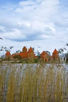 Island Castle by Lake Galve, Trakai, Lithuania