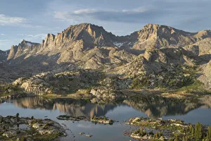 Subalpine Prints: Island Lake and Fremont Peak, Bridger Wilderness, Wind River Range, Wyoming