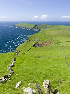 Images Dated 27th June 2016: The island Mykines, part of the Faroe Islands in the North Atlantic