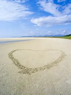 Isle of Harris, part of the island Lewis and Harris in the Outer Hebrides of Scotland