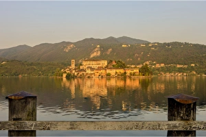 Images Dated 25th May 2012: Isola san Giulio. San Giulio Island. Lake Orta. Piedmont. Italy