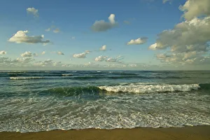 Images Dated 10th January 2019: Israel, Haifa. Beaches and Mediterranean sea