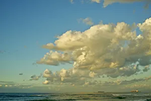 Prints of Israel, Haifa. Mediterranean sea Images Dated 2019 January: Israel, Haifa. Mediterranean sea