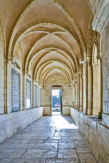 Images Dated 23rd August 2019: Israel, Jerusalem. Mount of Olives, Church of the Pater Noster