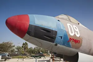 Israel, The Negev, Be-er Sheva, Israeli Air Force Museum, Hatzerim Israeli Air Force base