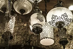 Turkey Collection: Istanbul, Turkey. Turkish Lamps