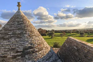 Images Dated 26th November 2016: Italy, Apulia, Bari, Itria Valley, Alberobello