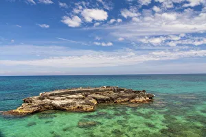 Images Dated 22nd August 2019: Italy, Apulia, Metropolitan City of Bari, Monopoli. Porta Vecchia (Old Port)