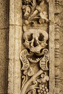 Skull Prints: Italy, Apulia, Monopoli. Chiesa di Nostra Signora del Suffragio aka La Chiesa del