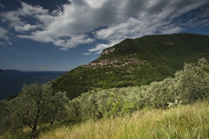 ITALY, Brescia Province, Piovere. Village view