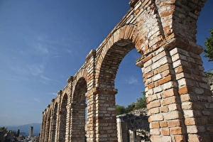 Italy, Brescia Province, Sirmione. Grotte di Catullo ruins
