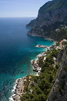 Images Dated 9th May 2005: ITALY-Campania-(Bay of Naples)-CAPRI: View of Marina Piccola