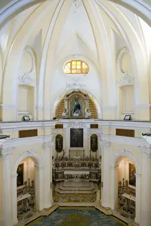 Images Dated 9th May 2005: ITALY-Campania-(Bay of Naples)-CAPRI-ANACAPRI: San Michele Church- Majolica Tile Floor (b