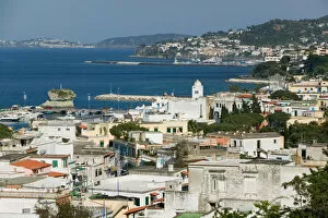 Images Dated 12th May 2005: ITALY-Campania-(Bay of Naples)-ISCHIA-LACCO AMENO: Town View / Daytime