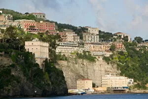 Images Dated 9th May 2005: ITALY-Campania-(Sorrento Peninsula)-SORRENTO: Morning View of coastal Hotels