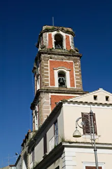 Images Dated 8th May 2005: ITALY-Campania-(Sorrento Peninsula)-SORRENTO: Belltower of the Cathedral