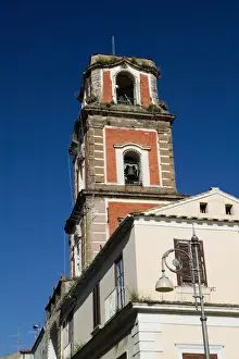 Images Dated 8th May 2005: ITALY-Campania-(Sorrento Peninsula)-SORRENTO: Belltower of the Cathedral