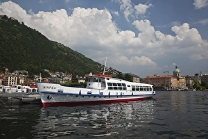 Images Dated 18th May 2009: ITALY, Como Province, Como. Lake ferry