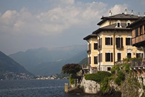 Como Province Prints: Italy, Como Province, Como. Villa on the Viale Geno