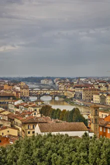 Daylight Prints: Italy, Florence, View of the Arno River