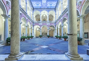 City Hall Prints: Italy, Liguria. Genoa. City Hall (Palazzo Doria Tursi)