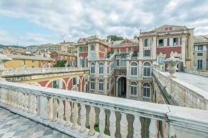 Rob Tilley Prints: Italy, Liguria. Genoa. Palazzo Reale