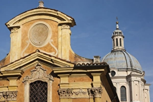 Mantua Province Prints: Italy, Mantua Province, Mantua. Chiesa di San Simione church