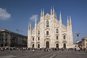 ITALY, Milan Province, Milan. Milan Cathedral, late afternoon