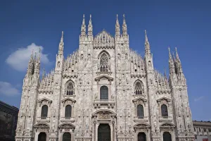 Italy, Milan Province, Milan. Milan Cathedral, late afternoon