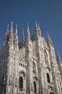 Italy, Milan Province, Milan. Milan Cathedral, late afternoon