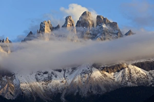 Elevation Prints: Italy, near Bolzano, Val di Funes, Dolomites