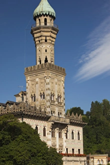 Images Dated 4th June 2009: ITALY, Novara Province, Orta San Giulio. Hotel Villa Crespi