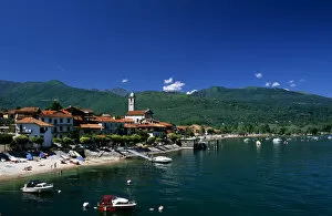 Italy, Piemonte, Lake Maggiore, Feriolo