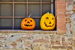 Halloween Prints: Italy, Pienza, Ready for Halloween