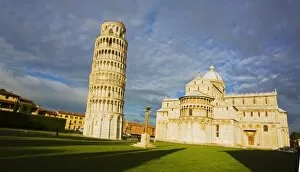 Italy, Pisa, Duomo and Leaning Tower, Pisa, Italy