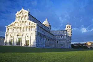 Italy, Pisa, Duomo and Leaning Tower, Pisa, Italy