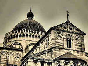 Infrared Prints: Italy, Pisa. Infrared of the Field of Miracles