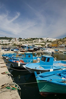 Images Dated 29th May 2005: Italy, Puglia, Castro Marina, Town Marina