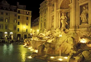 Connie Ricca Prints: Italy, Rome. Trevi
